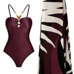 Beautifully Finished Bathing Suit in a Timeless Design