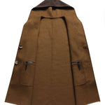 Wool Hooded Overcoat