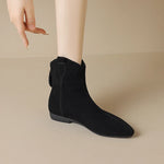 Renata Genuine Suede Chelsea Boots