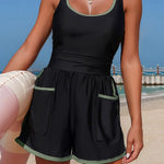 Beautifully Finished Swimsuit in a Timeless Design
