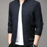 HUDSON STAND-COLLAR BLAZER
