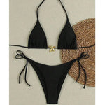 Beautifully Finished Bathing Suit in a Timeless Design