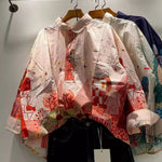 LORENA FUN PRINT OVERSIZED SHIRT
