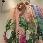 LORENA FUN PRINT OVERSIZED SHIRT