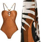 Beautifully Finished Bathing Suit in a Timeless Design