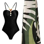 Beautifully Finished Bathing Suit in a Timeless Design
