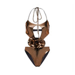 Beautifully Finished Bathing Suit in a Timeless Design