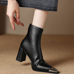 Elyth Genuine Leather Boots