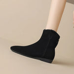 Renata Genuine Suede Chelsea Boots