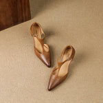 Triana Genuine Leather Heels