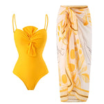 Beautifully Finished Bathing Suit in a Timeless Design