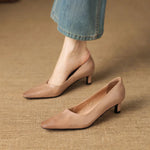 Bianca Genuine Leather Heels