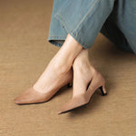 Bianca Genuine Leather Heels