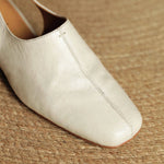 Svella Genuine Leather Slingbacks
