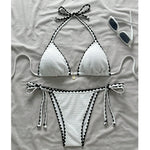 Beautifully Finished Bathing Suit in a Timeless Design