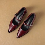 Allure Genuine Leather Heels
