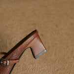 Berla Genuine Leather Mules