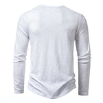 Enzo Cotton Henley Shirt