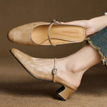 Berla Genuine Leather Mules