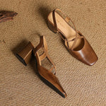 Petra Genuine Leather Heels