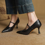 Lorena Genuine Leather Heels