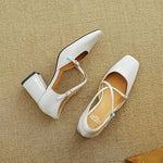 Lilian Genuine Leather Heels