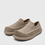 Milo Cowhide Slip-On Suede Shoes