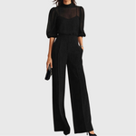 Elodie | Top And Wide-leg Pants Three-piece Set