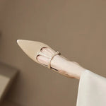 Ileen Genuine Leather Heels
