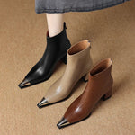Elyth Genuine Leather Boots
