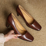 Diara Genuine Leather Heels