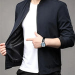 HUDSON STAND-COLLAR BLAZER