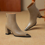 Elyth Genuine Leather Boots