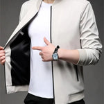 HUDSON STAND-COLLAR BLAZER