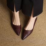 Zelith Genuine Leather Pumps