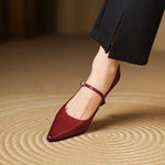 Samara Genuine Leather Heels