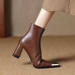 Elyth Genuine Leather Boots