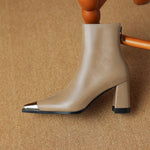 Elyth Genuine Leather Boots