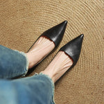 Anok Genuine Leather Heels