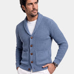 Sophisticated Winter Wool Cardigan - Cross & Crown