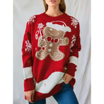 Marlow | Gingerbread Christmas Sweater