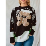 Marlow | Gingerbread Christmas Sweater