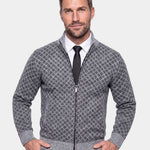 Vintage Jacquard Cardigan - Cross & Crown
