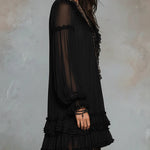 AURELIA | RUFFLE TRIM MINI DRESS