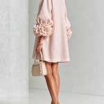 Florence | Floral Button-Front Mini Dress