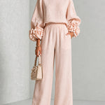 Carys | Floral Cuff Two-Piece Set