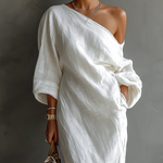 Elise™ | Elegant Asymmetrical Maxi Dress