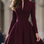 Jennifer | V-Neck Midi Dress
