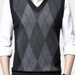 Academic Essential Knit Vest - Cross & Crown