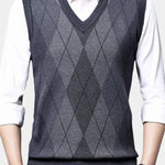 Academic Essential Knit Vest - Cross & Crown